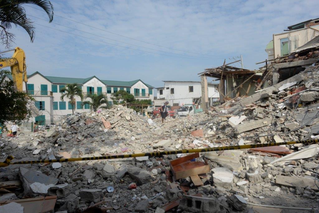 Bahia Sai School Building Destroyed By Earthquake